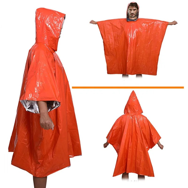 Camping Raincoat Waterproof Su - Survival Blanket Reflective のレビューと価格