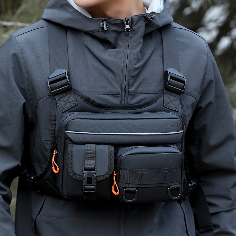 Men's Tactical Chest Bag, Runn - Fishing Kit Compact のレビューと価格