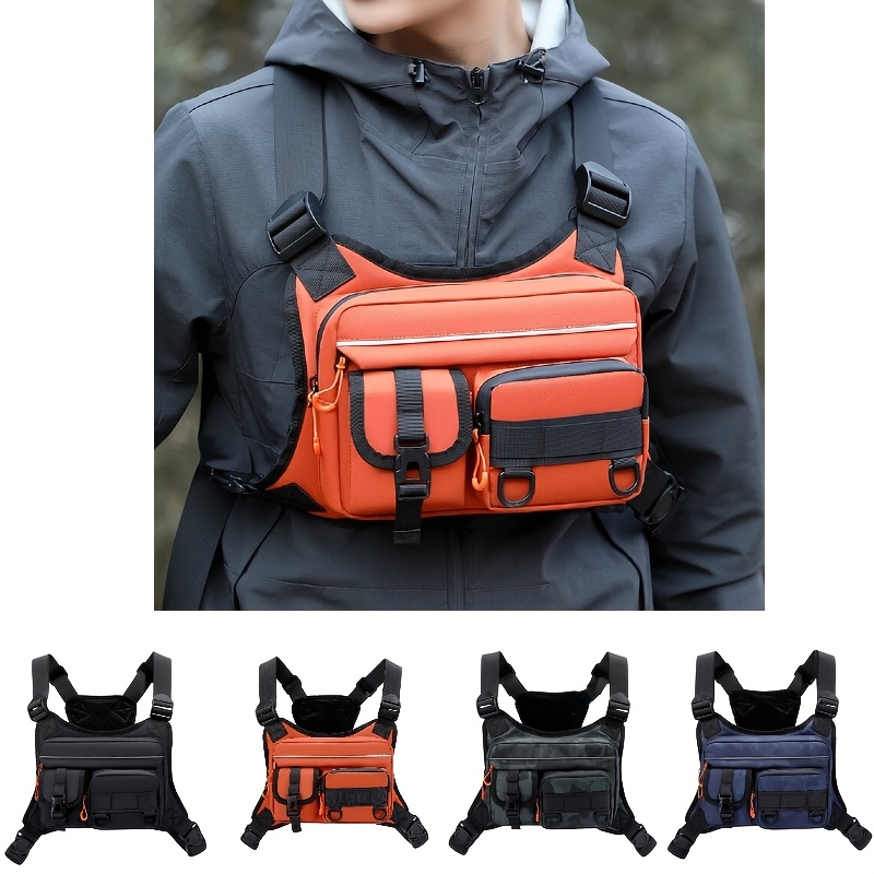 Men's Tactical Chest Bag, Runn - Fishing Kit Compact のレビューと価格