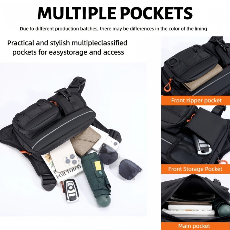 Men's Tactical Chest Bag, Runn - Fishing Kit Compact のレビューと価格
