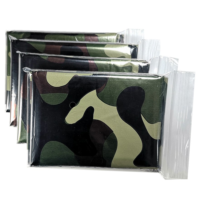 1pcs Emergency Thermal Blanket - Emergency Poncho Rain のレビューと価格