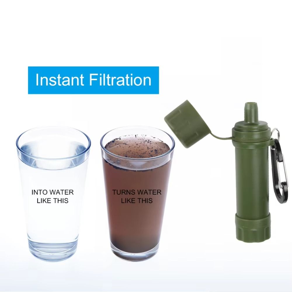 Mini Mini Water Filter Straw P - Water Purification Straw のレビューと価格