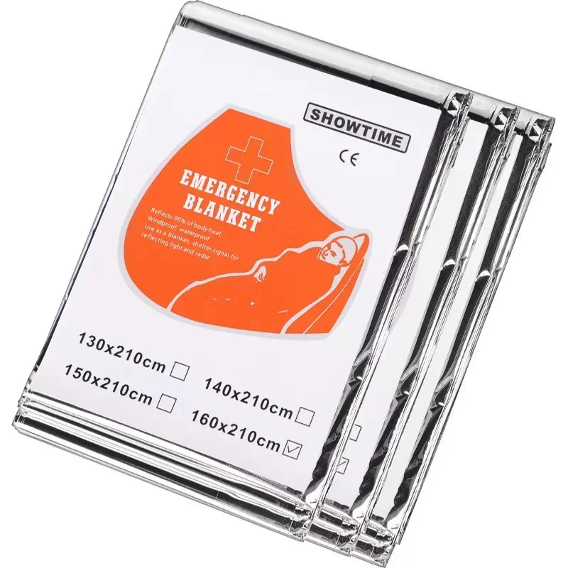 160*210cm 3 PCS Emergency Myra - Survival Blanket Reflective のレビューと価格