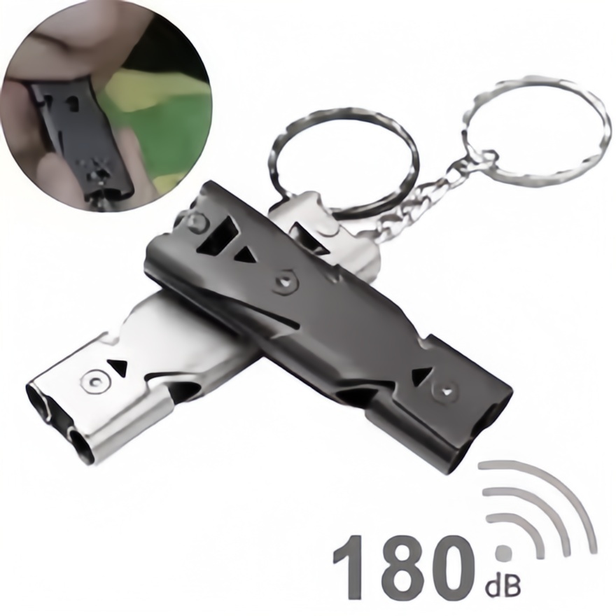 Survival Whistle Keychain Emer - Emergency Whistle Loud のレビューと価格