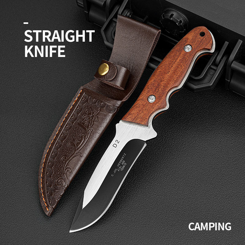 1PC Stainless Steel Kitchen Kn - Bushcraft Knife Fixed のレビューと価格