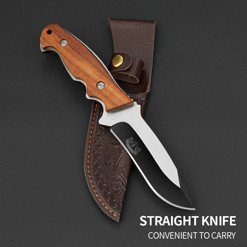 1PC Stainless Steel Kitchen Kn - Bushcraft Knife Fixed のレビューと価格