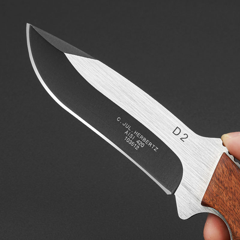 1PC Stainless Steel Kitchen Kn - Bushcraft Knife Fixed のレビューと価格