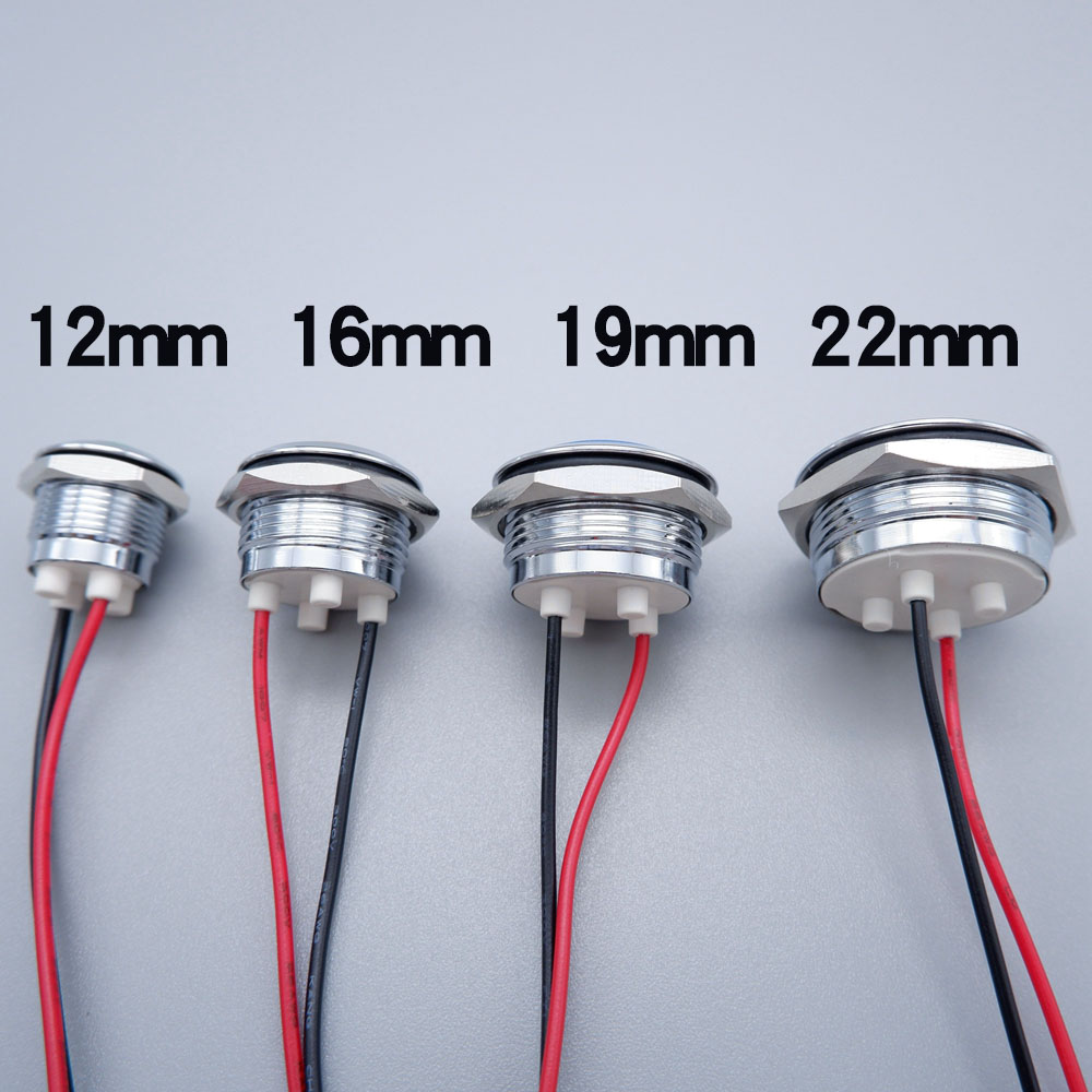 Metal LED Indicator Light 12mm - Signal Panel Orange のレビューと価格