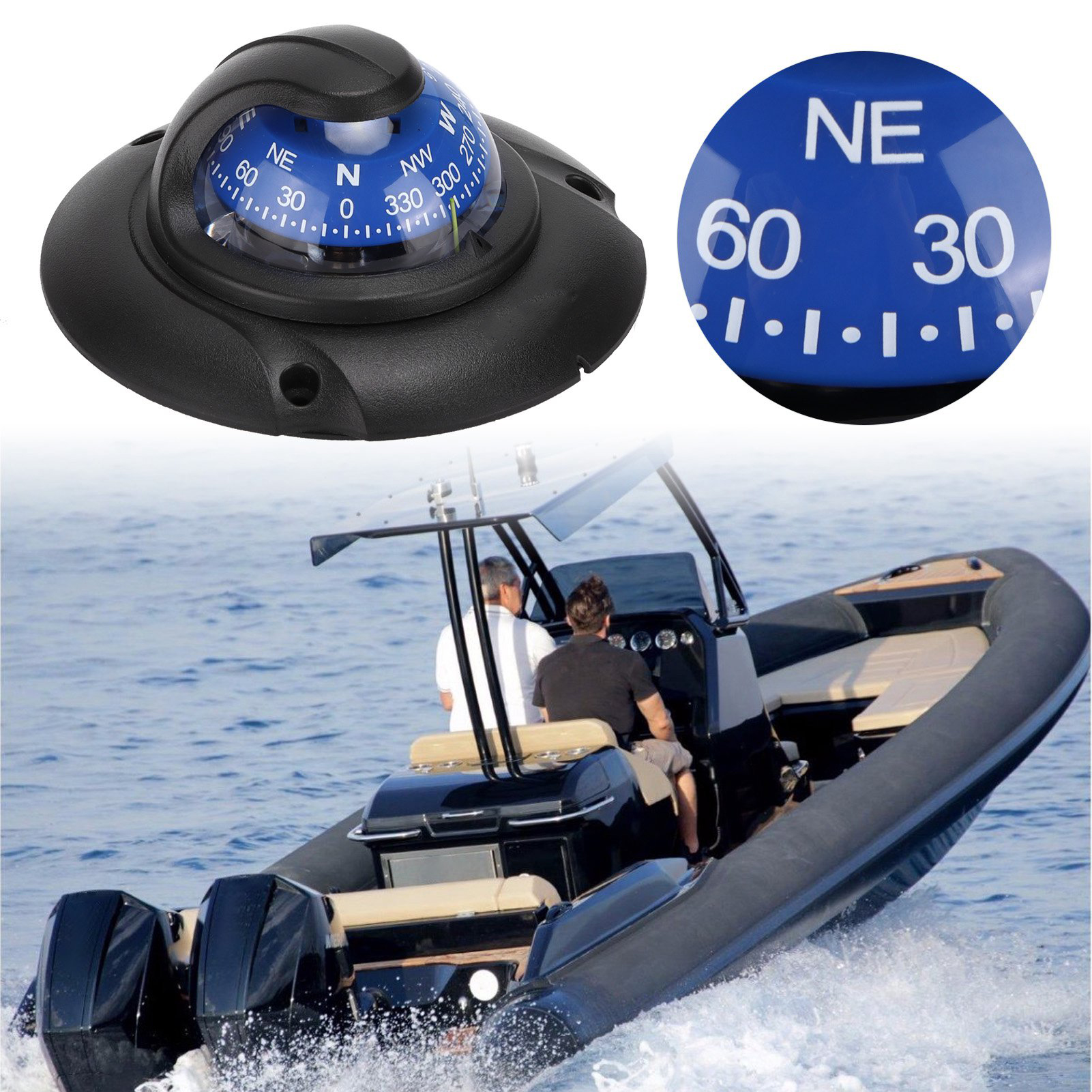 Multi‑Function Magnetic Compas - Compass Lensatic のレビューと価格