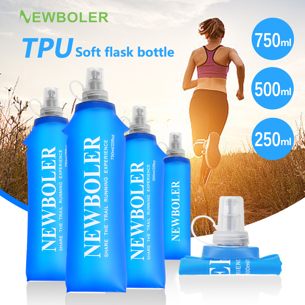 750ML Water Bottle TPU Folding - Water Bag Collapsible のレビューと価格