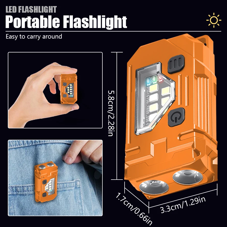 Mini Keychain EDC Flashlight R - Fishing Kit Compact のレビューと価格
