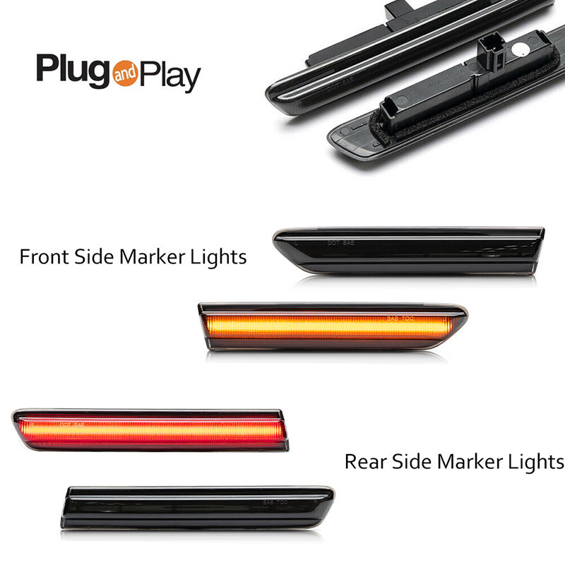 Smoked Lens Front Amber / Rear - Signal Flare Kit のレビューと価格
