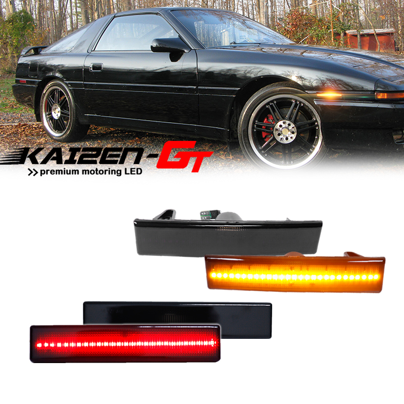Front Amber / Rear Red LED Car - Signal Flare Kit のレビューと価格