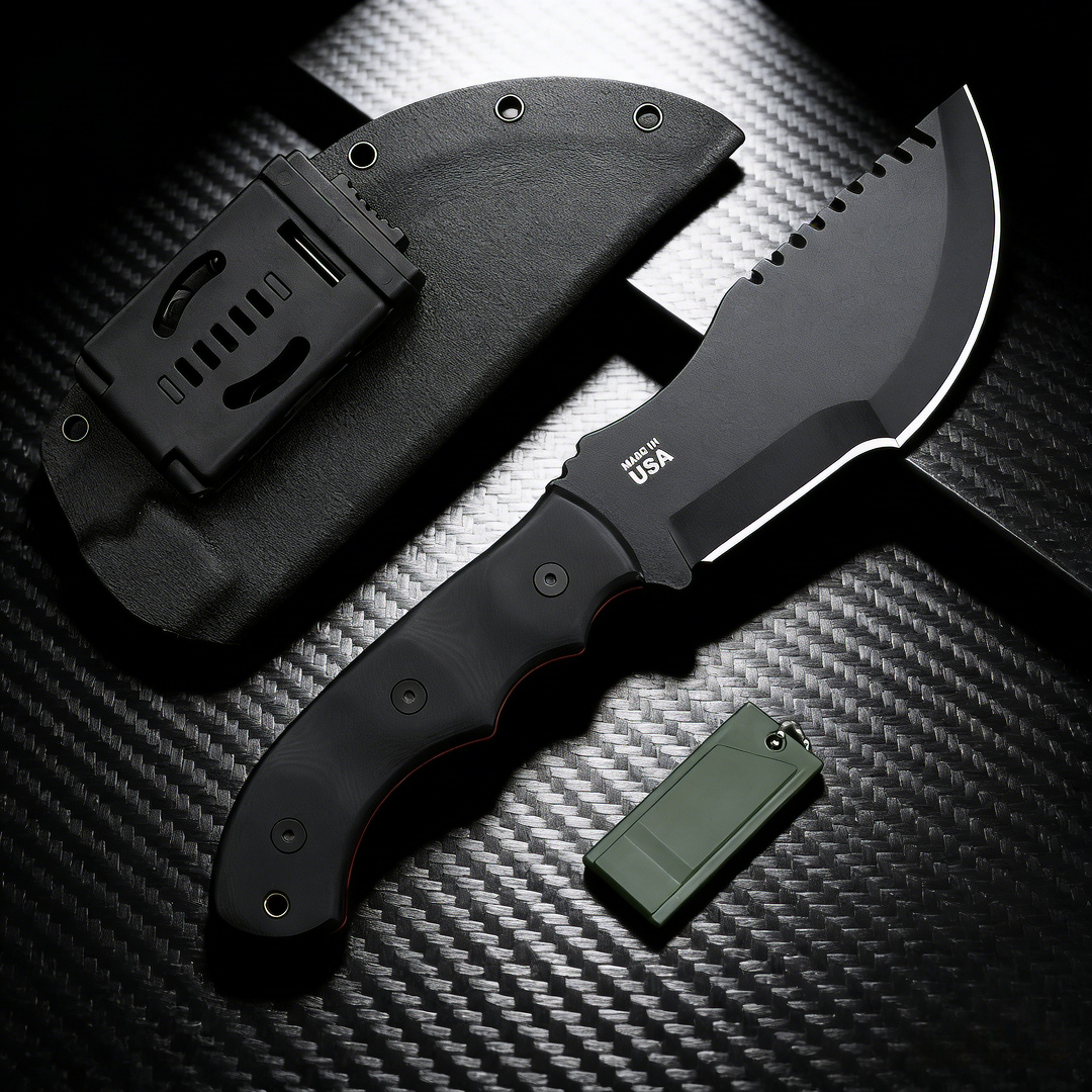 TOPS Tracker - Jungle Rescue K - Bushcraft Knife Fixed のレビューと価格