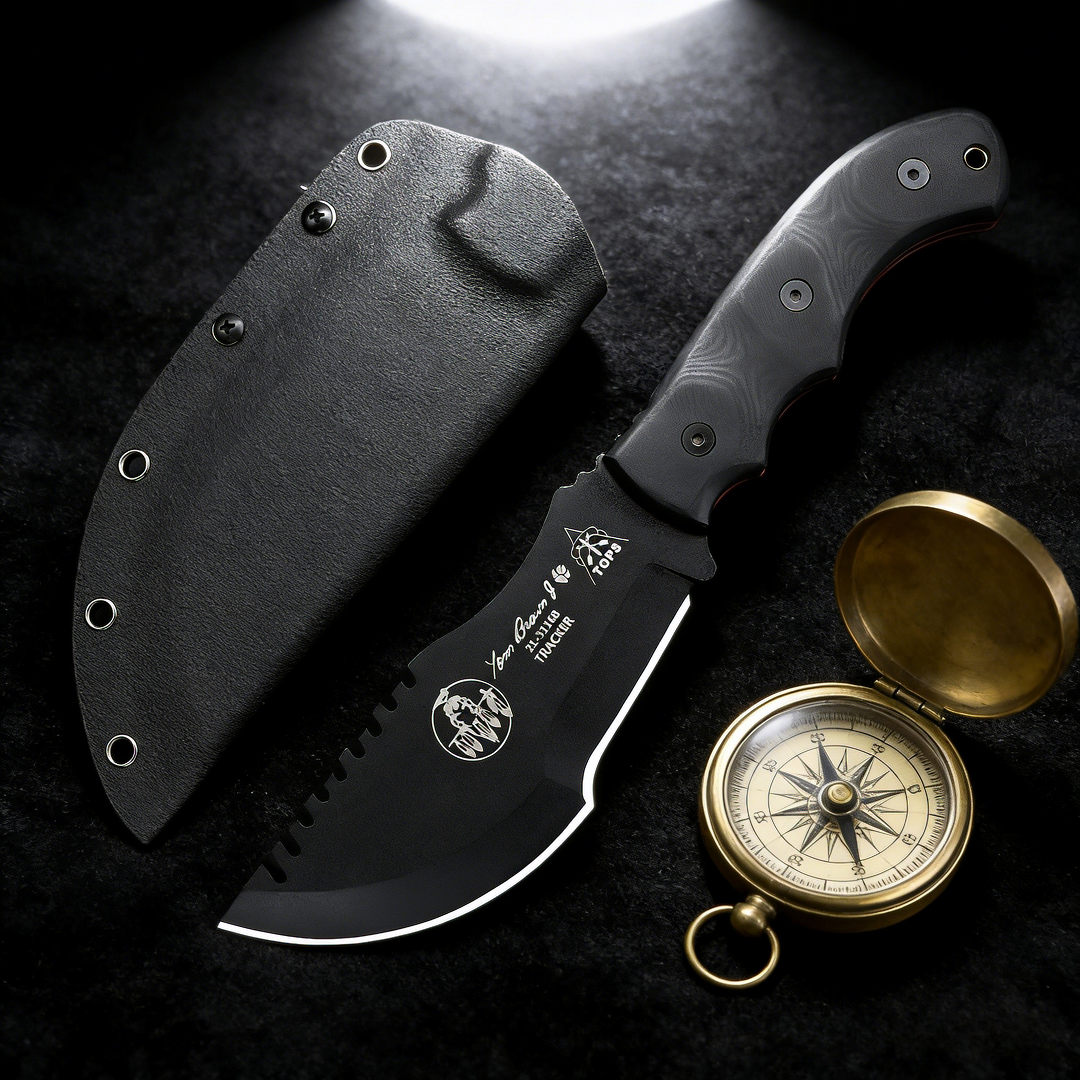 TOPS Tracker - Jungle Rescue K - Bushcraft Knife Fixed のレビューと価格