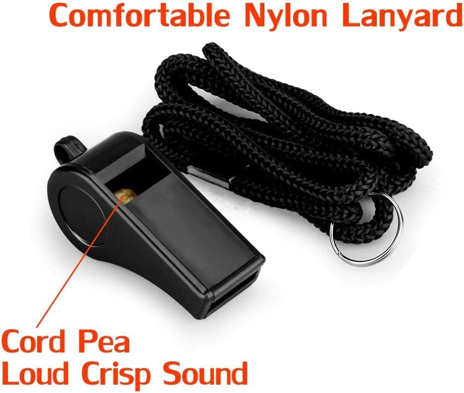 Whistles with Lanyard for Refe - Emergency Whistle Loud のレビューと価格