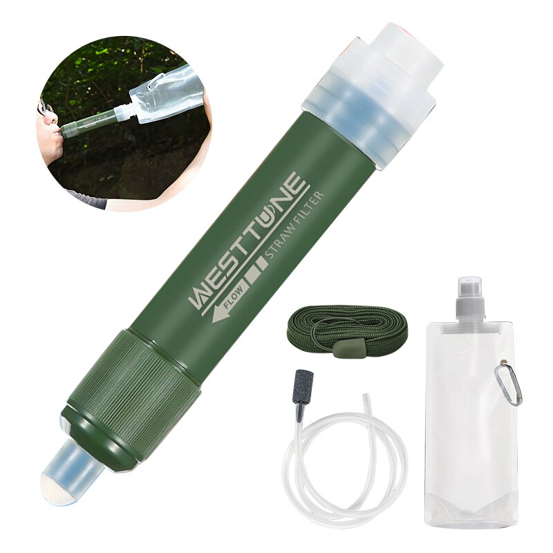 Outdoor Mini Filter Straw Set  - Water Purification Straw のレビューと価格