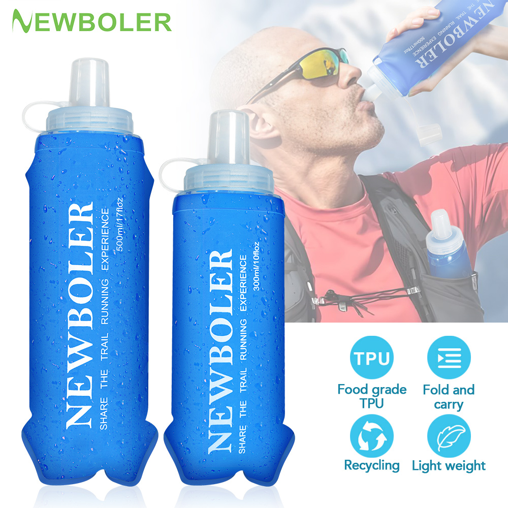 NEWBOLER 300/500ML Water Bottl - Water Bag Collapsible のレビューと価格