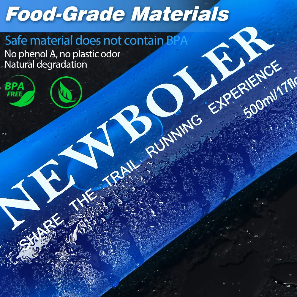 NEWBOLER 300/500ML Water Bottl - Water Bag Collapsible のレビューと価格