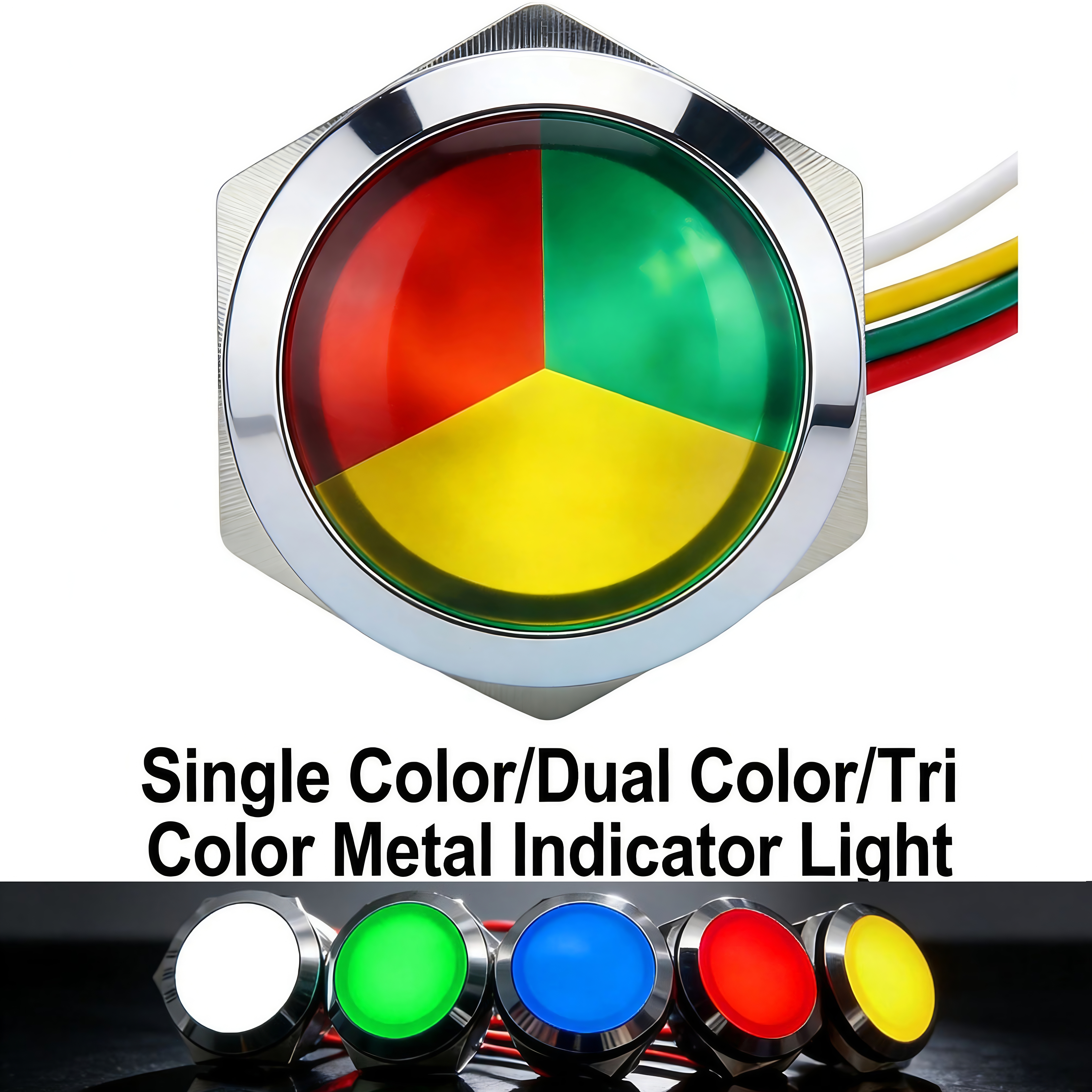 Metal LED Indicator Light 12mm - Signal Panel Orange のレビューと価格