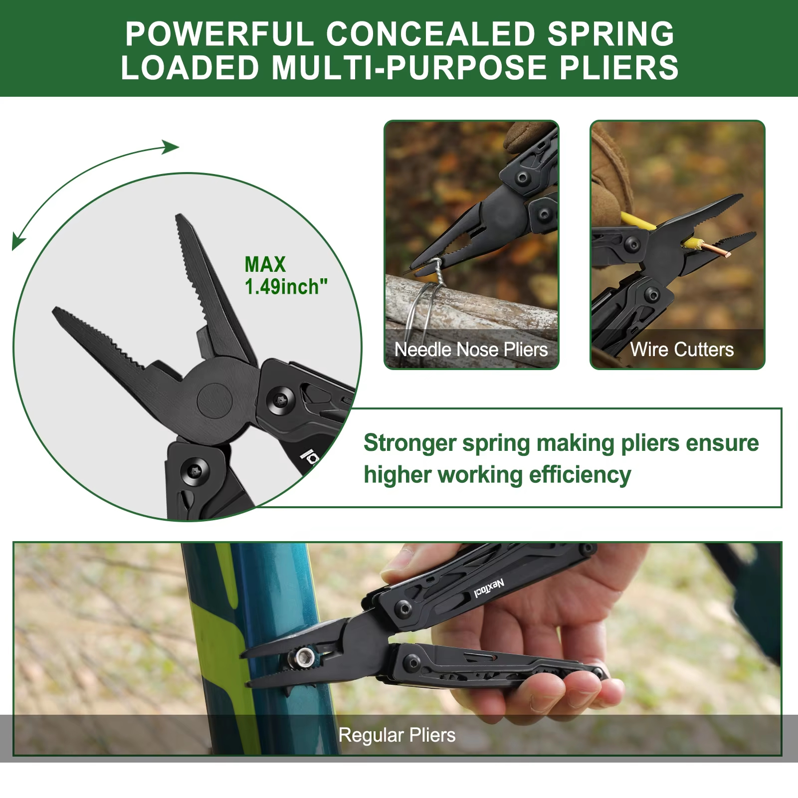 Nextool Black Knight 11 in 1 F - Multi Tool Plier のレビューと価格
