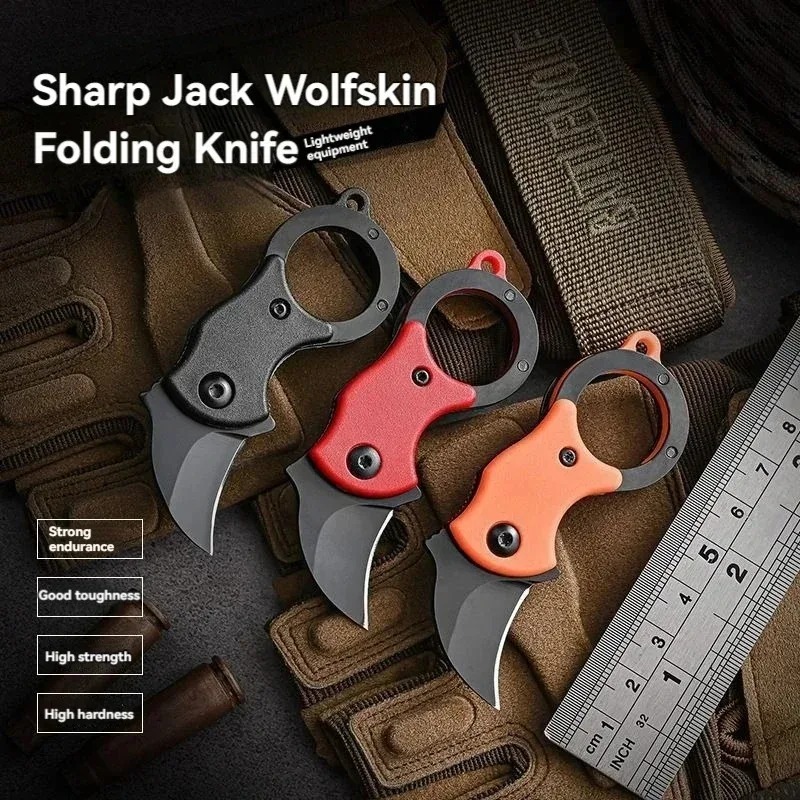 Mini Keychain Pocket Knife Sta - Bushcraft Knife Fixed のレビューと価格