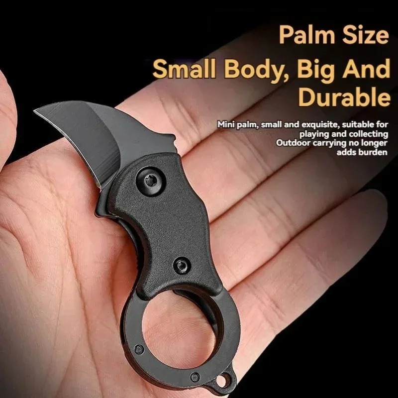Mini Keychain Pocket Knife Sta - Bushcraft Knife Fixed のレビューと価格