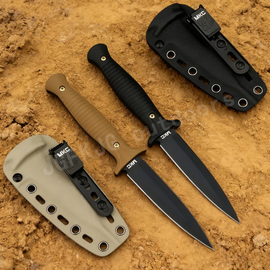 High Hardness MKC V24 Fixed Bl - Bushcraft Knife Fixed のレビューと価格