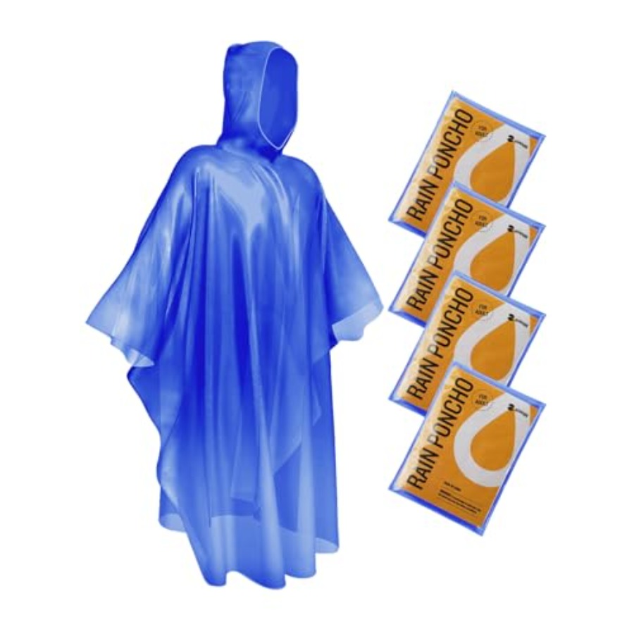 Disposable Rain Ponchos Emerge - Emergency Poncho Rain のレビューと価格