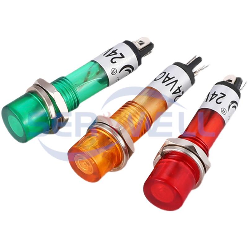 10pcs Panel 7mm Mounting Red G - Signal Panel Orange のレビューと価格