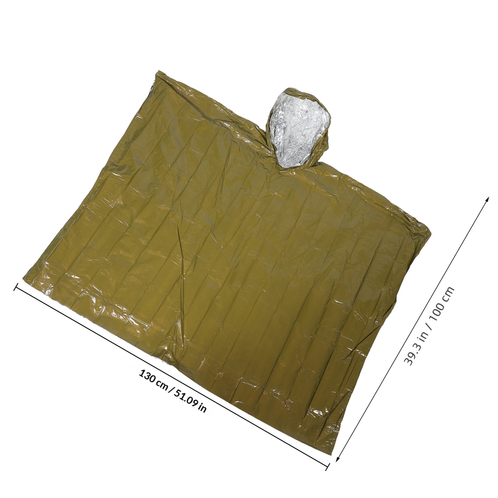 2Pcs Emergency Survival Poncho - Emergency Poncho Rain のレビューと価格