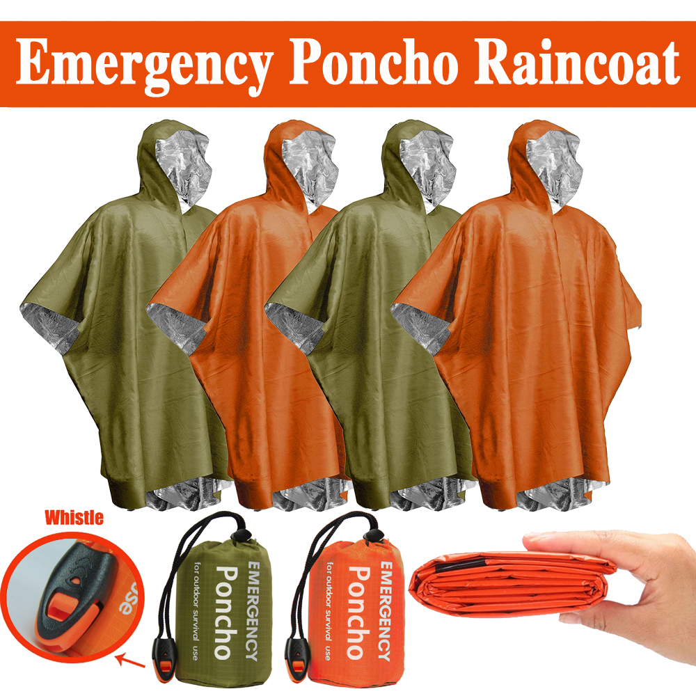 Emergency Rain Poncho Thermal  - Emergency Poncho Rain のレビューと価格
