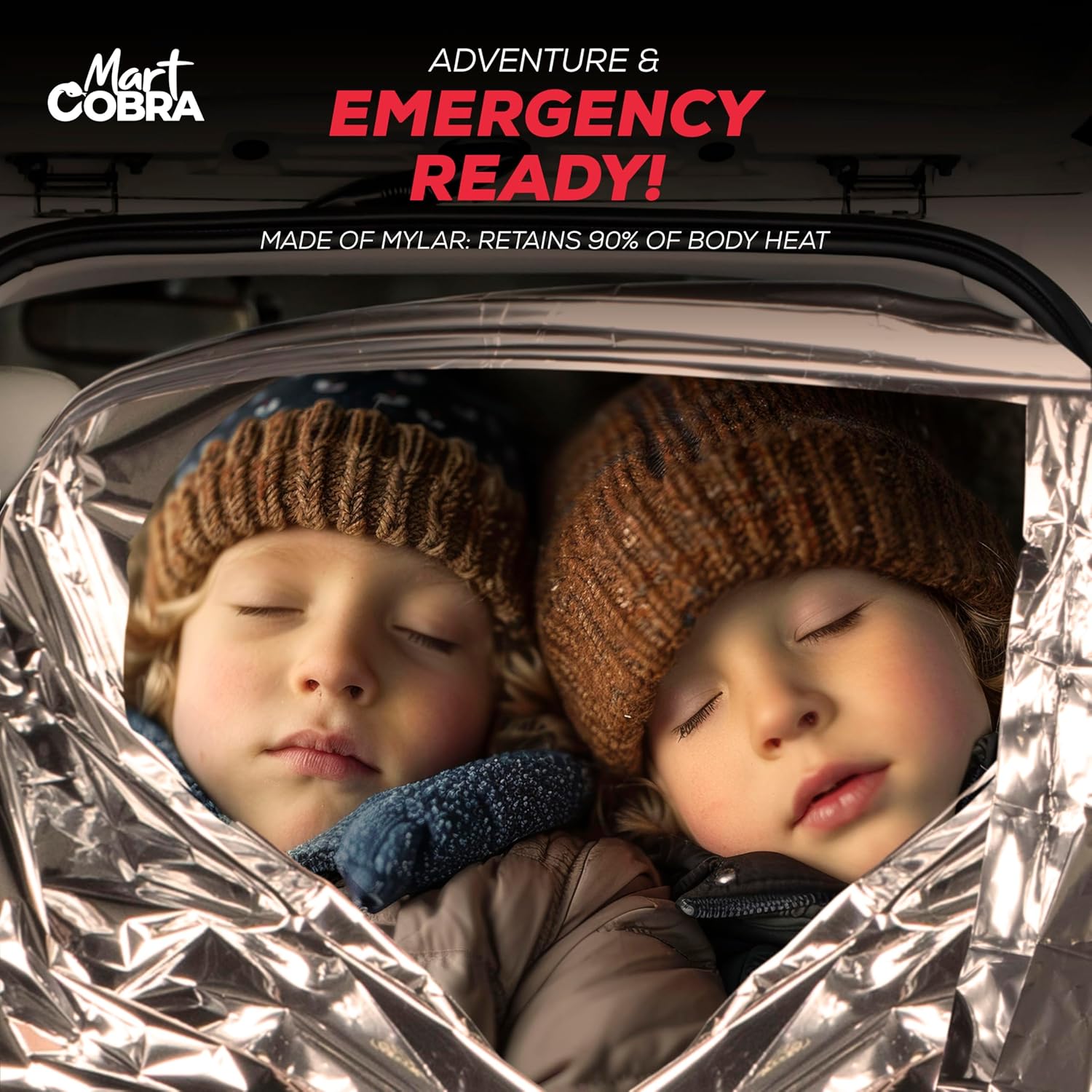 100-Pack Reflective Thermal Bl - Survival Blanket Reflective のレビューと価格