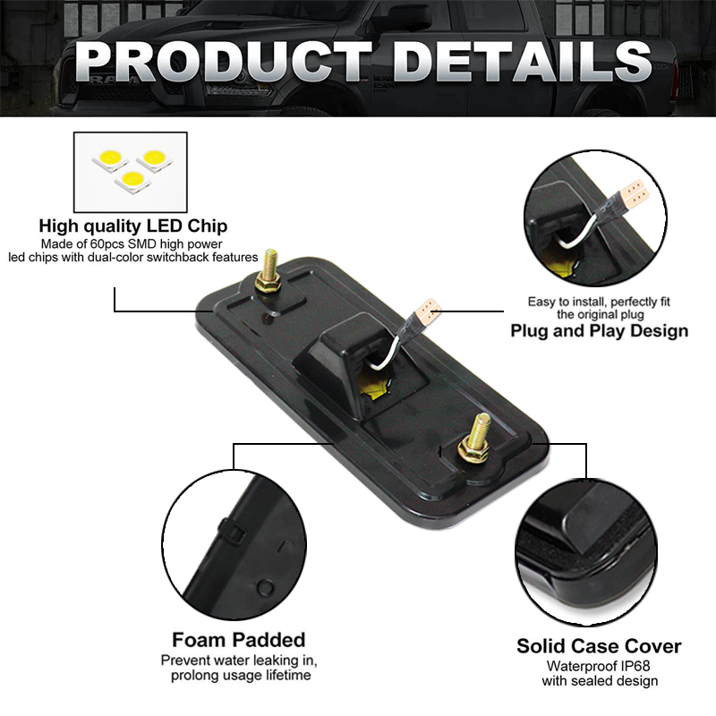 Front Amber / White Rear Red L - Signal Flare Kit のレビューと価格