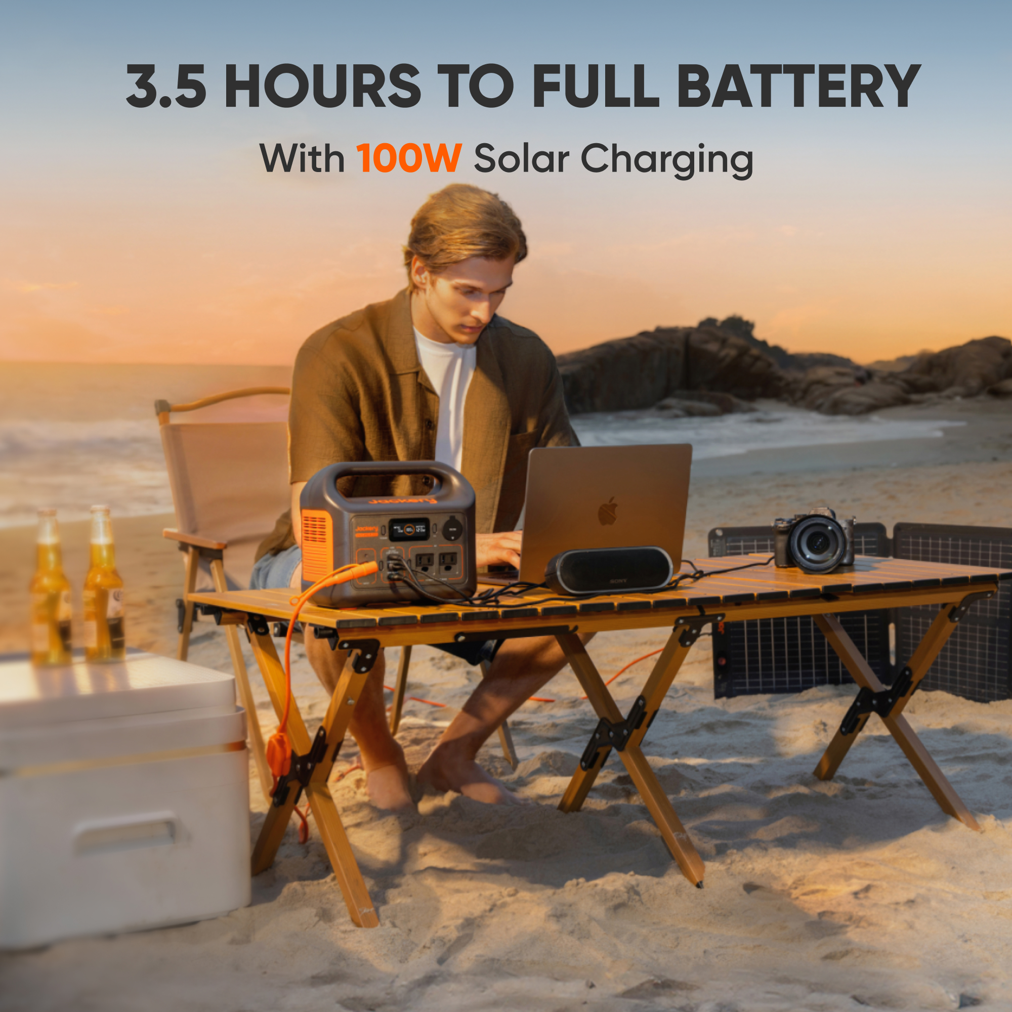 Jackery Portable Power Station - Solar Emergency Charger のレビューと価格