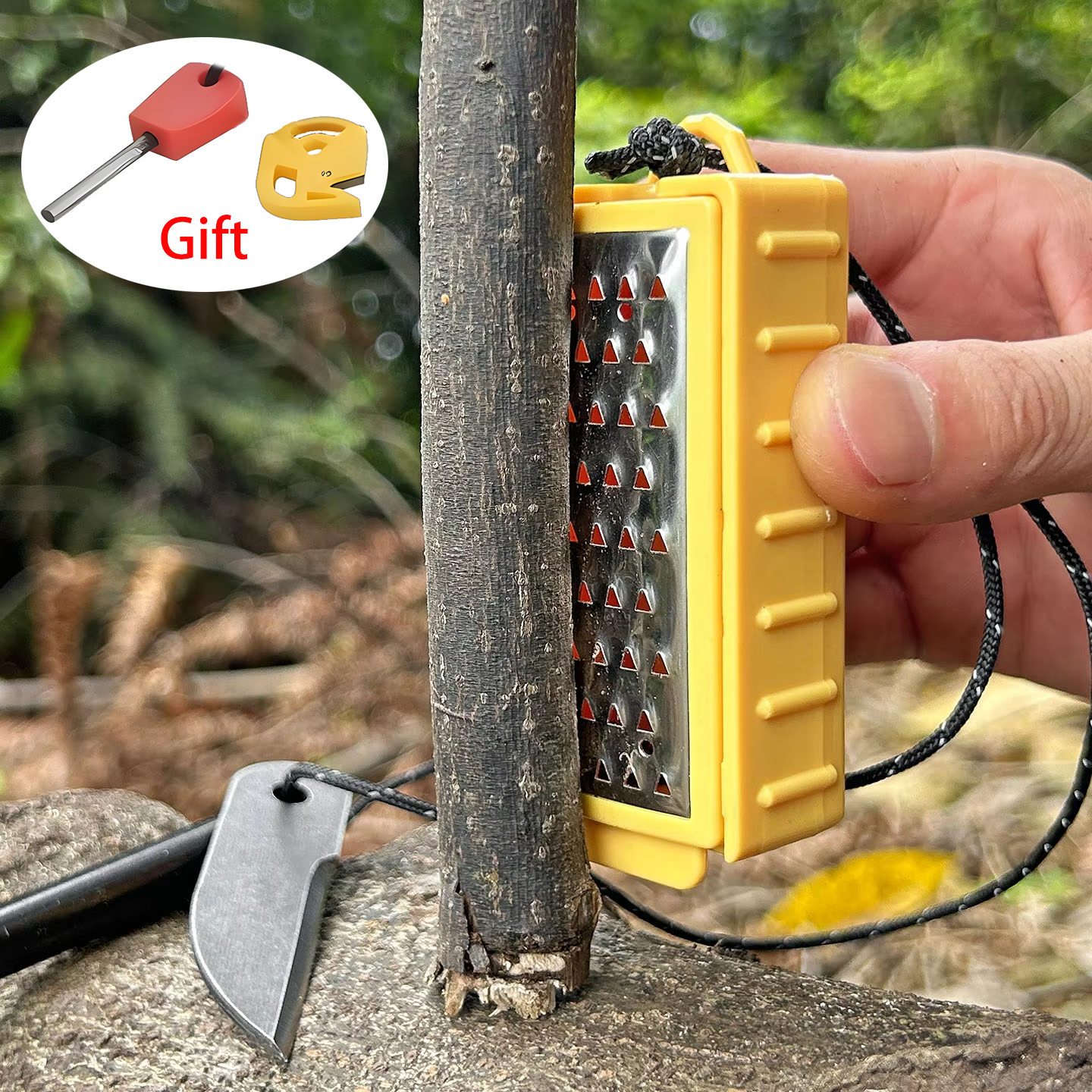 Outdoor Flint Set Fire Equipme - Fire Starting Kit のレビューと価格