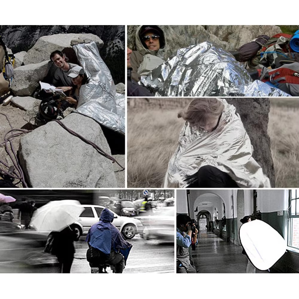 Mylar foil Emergency Survival  - Survival Blanket Reflective のレビューと価格