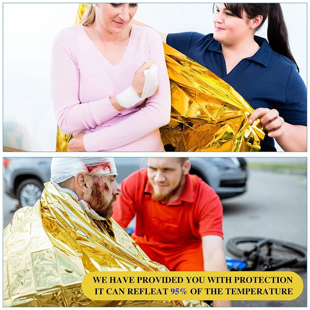 Mylar foil Emergency Survival  - Survival Blanket Reflective のレビューと価格