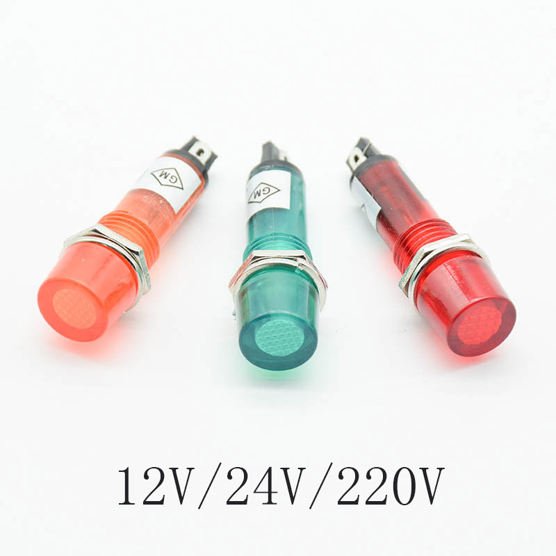 5Pcs Signal Lamp Panel Mountin - Signal Panel Orange のレビューと価格