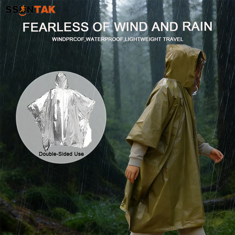 SSUNTAK Emergency Survival Rai - Emergency Poncho Rain のレビューと価格