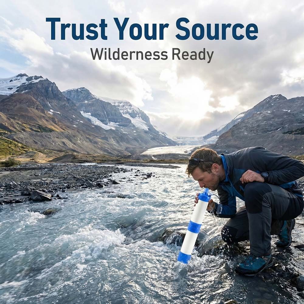 Mini Mini Water Filter Straw S - Water Purification Straw のレビューと価格