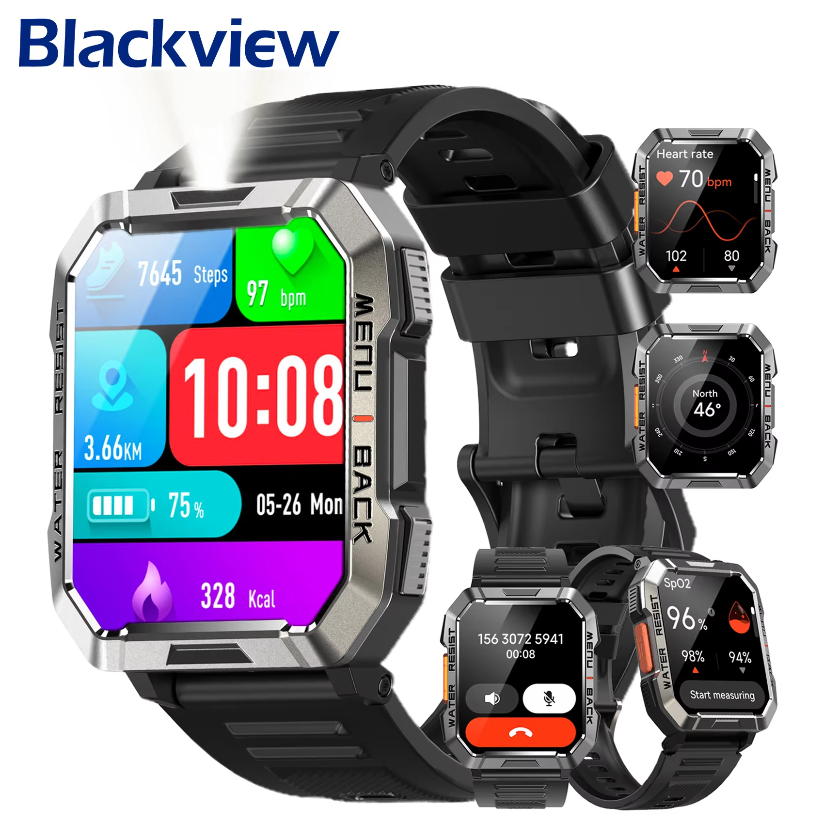 Blackview W60 Waterproof Smart - Compass Lensatic のレビューと価格