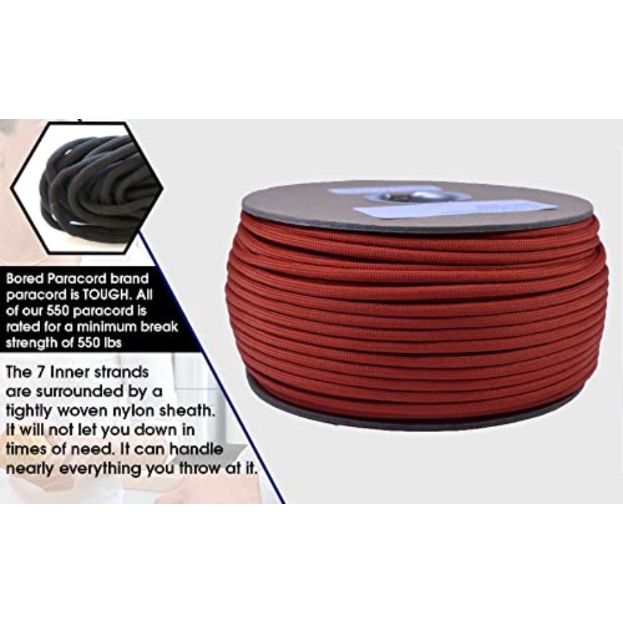 Paracord 1000 ft. Spool - Blac - Para Cord 1000Ft のレビューと価格