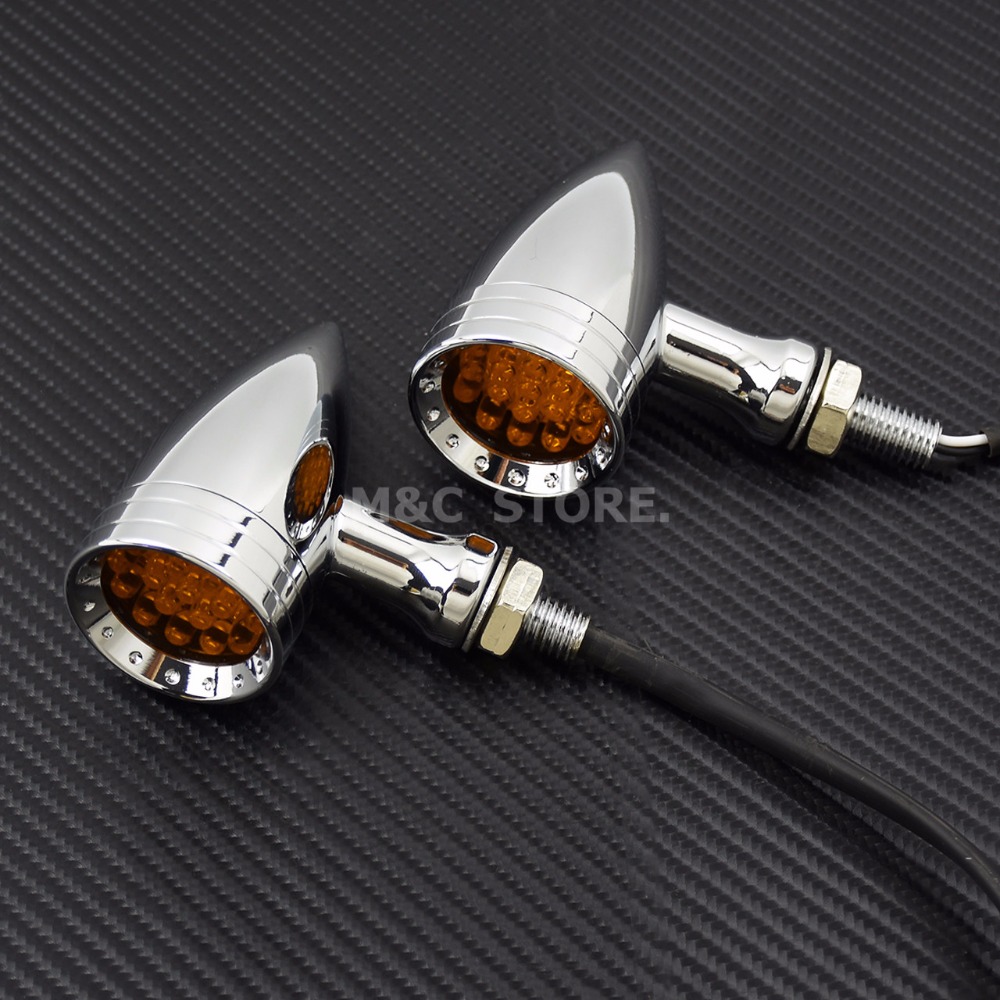 Motorcycle LED Turn Signal Bul - Signal Panel Orange のレビューと価格