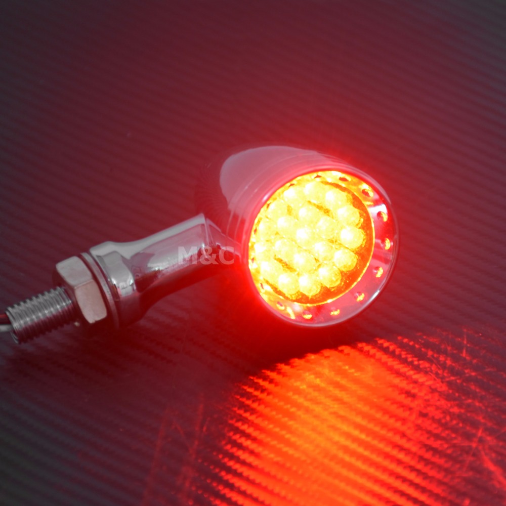 Motorcycle LED Turn Signal Bul - Signal Panel Orange のレビューと価格