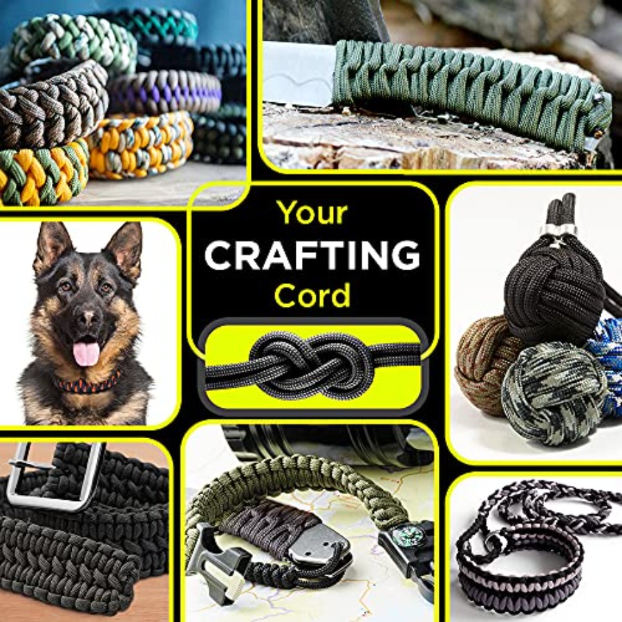 5/32 Paracord Rope 1000 1000ft - Para Cord 1000Ft のレビューと価格