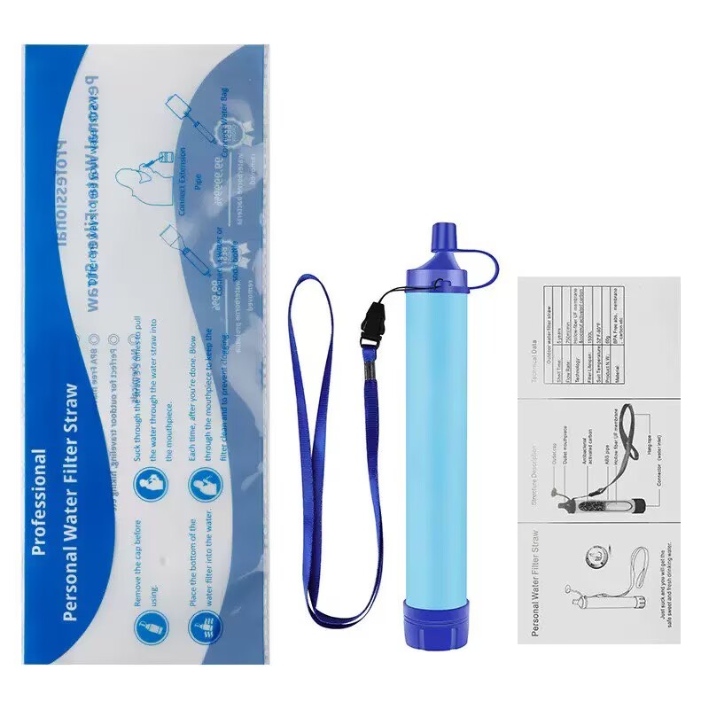 Portable Water Filter Straw, P - Water Purification Straw のレビューと価格
