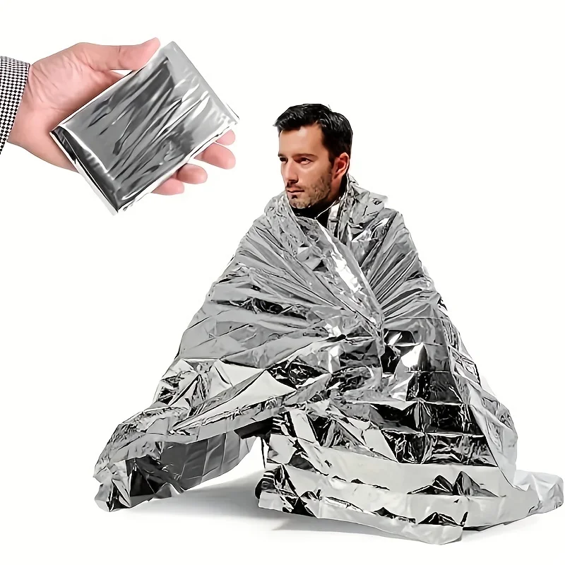 1pcs Outdoor survival portable - Survival Blanket Reflective のレビューと価格