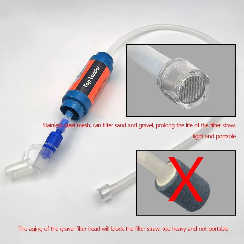 Mini Mini Water Filter Straw S - Water Purification Straw のレビューと価格