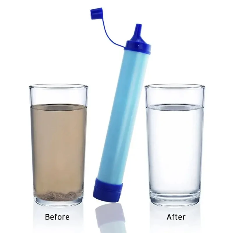 Mini Water Filter Straw Outdoo - Water Purification Straw のレビューと価格